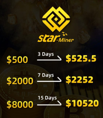 Star-Miner Announces High Profits and Steady Investments. The company makes cloud mining and cloud hashing accessible to anyone