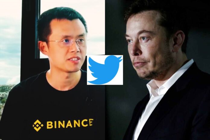 Binance Commits $500 Million to Elon Musk’s Twitter Acquisition