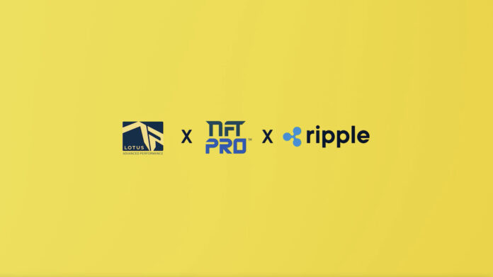 Lotus Cars Partners with Ripple (XRP) and NFT PRO to Launch Automotive NFTs on the XRP Ledger (XRPL)