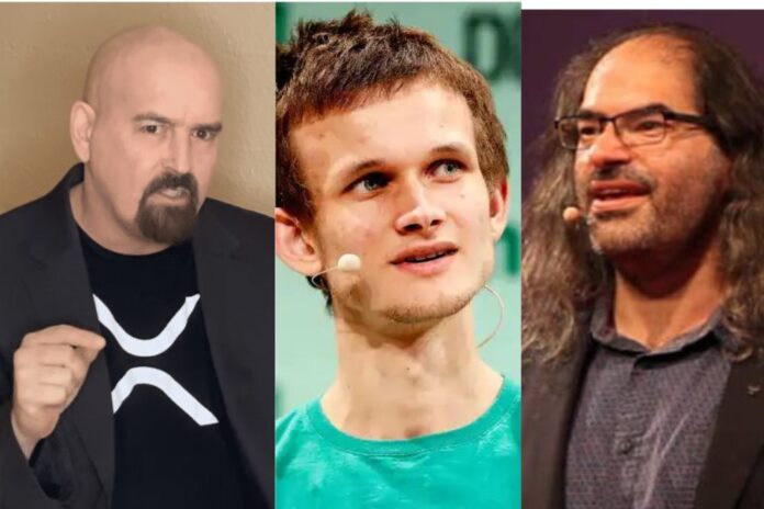 John Deaton and Ripple CTO Blast Ethereum Co-Founder Vitalik Buterin Over His Latest XRP Criticism