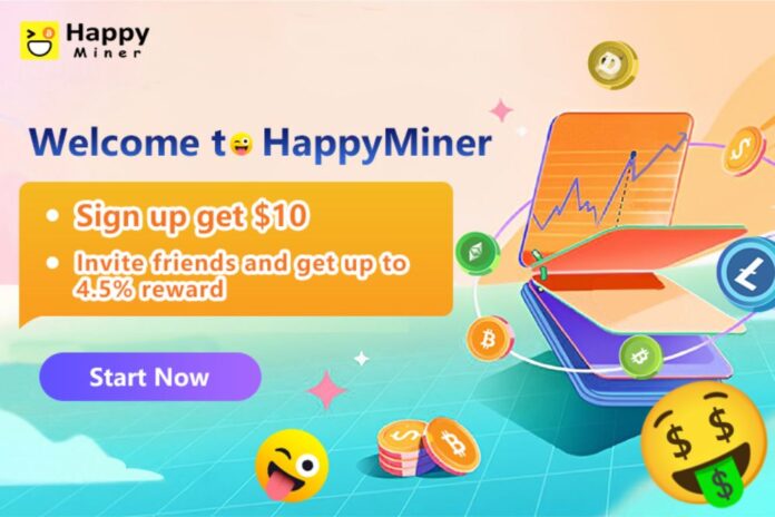 Earn Passive Income Cloud Mining With HappyMiner