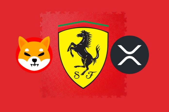 Ferrari Embraces Payments in Shiba Inu (SHIB) And XRP