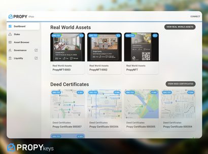 Mint and Trade Real-World Addresses Onchain with PropyKeys dApp, part of Propy ecosystem