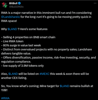 This Small-Cap RWA Gets Listed On MEXC. Here's Why It’s Likely To Continue A Face-Melting Rally 