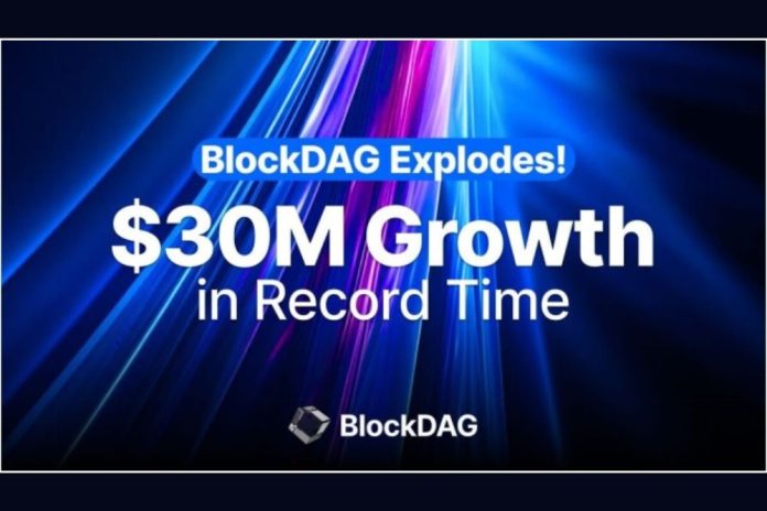 BlockDAG Emerges as a Strong Contender Against Kaspa and Solana Meme Coins with $32.4M Quick Raise And 800% Value Surge