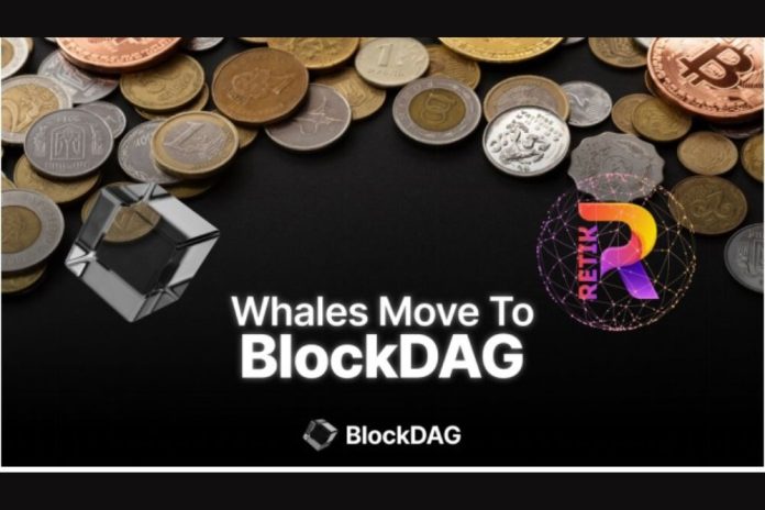 30,000x ROI: BlockDAG Presale Skyrockets with Crypt Investors Flocking and Whales Diving In After Retik Finance Listings!