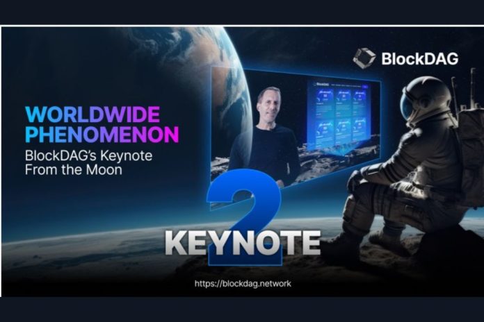 BlockDAG's Lunar Keynote Beats Rivals with Daring $10 Vision, Surging Ahead of Dogecoin and NEAR with Striking Speed