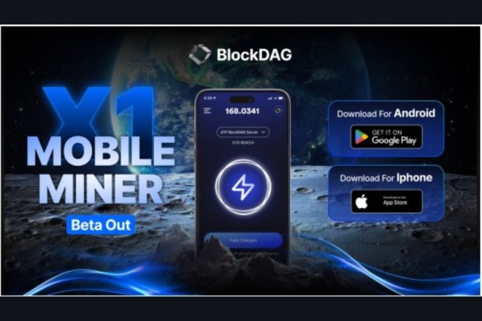 BlockDAG's X1 Miner App Beta Elevates Mining Standards, Presale Soars to $45.8M, Eclipsing Brett & Polkadot