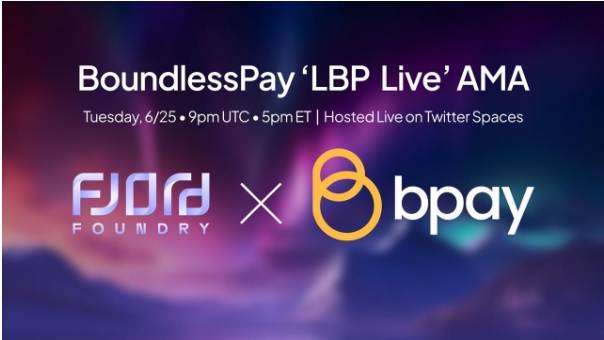 BoundlessPay's $BPay Token LBP Launch on Fjord Foundry: Empowering Users with Next-Gen Digital Banking Solutions