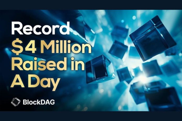 BlockDAG Presale Raises Another $4M in One Day Are XRP Investors Joining? ChainLink's Partnership with Taurus