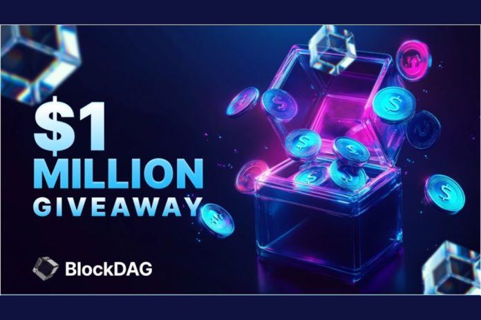 BlockDAG’s $1M Giveaway Energizes Market With Presale Hitting $90M As Pepe Unchained and Memebet Strive to Compete