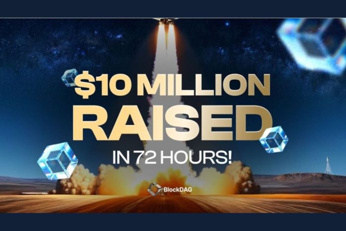 $10M Raised in 72 Hours - BlockDAG Now Eyes Major Exchange Listings; Market Shifts with XRP ETF & TAO Forecast