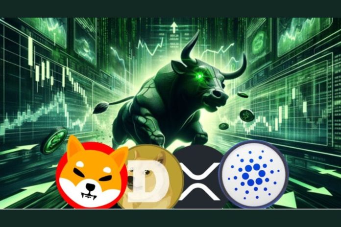 XRP, DOGE, SHIB, ADA in Focus—Can They Achieve 10x, or Will Newcomer XYZVerse Outpace Them?