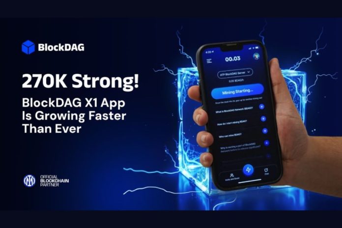 270K Users Join BlockDAG’s X1 Miner App — Tron Gains Momentum & AVAX Prices Boosted by New Upgrade