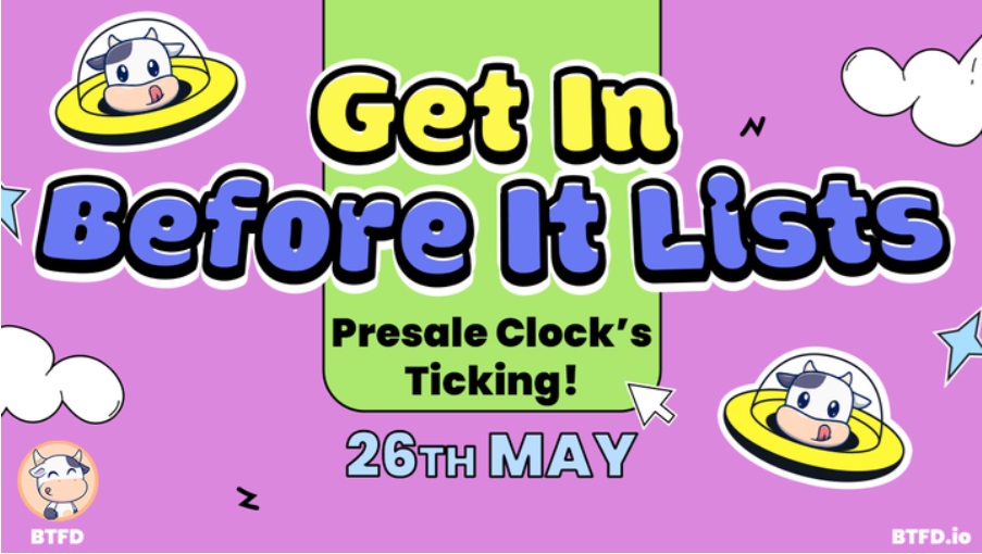 BTFD’s 300% Bonus Could 12X Your Bag by May 26—WUFFI and TOKEN are Also Top New Meme Coins to Buy and Hold for Long Term