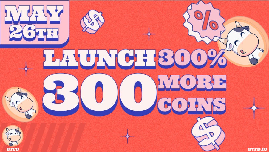 Top 5 Meme Coins to Buy and Hold Like Popcat—BTFD’s 4X Bonus Presale Ends in 48 Hrs, Use LAUNCH300 Fast!