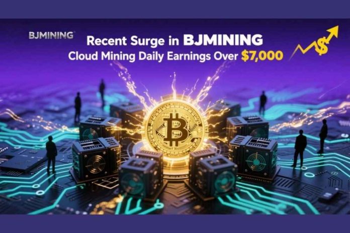 BJMINING Cloud Mining Sees Explosive User Growth With Consistent Daily Income