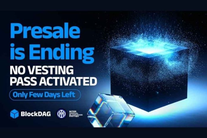 BlockDAG Extends BEAT VESTING PASS With 3-Day Deadline, Ethereum Targets $3,680, Jupiter Falls 17%