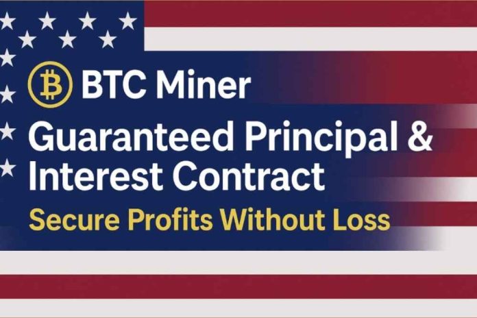 BTC Miner Cloud Mining Launches BTC XRP Guaranteed Principal and Interest Contracts