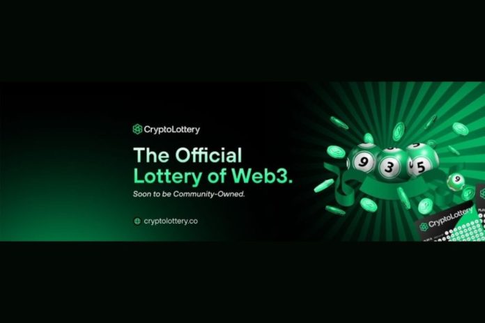 CryptoLottery Launches as the Official Lottery of Web3, Bringing Instant Payouts, Global Access, and NFT-Powered Rewards