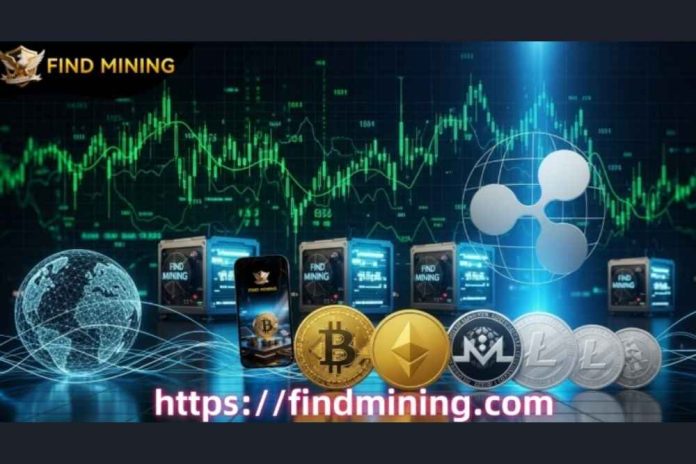 Crypto Market Down 6.7%, Bitcoin Volatile — Find Mining Offers High-Yield Cloud Mining to Turn XRP into Daily Income