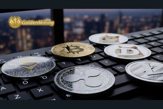 New mining platform GoldenMining users mine large amounts of cryptocurrency every day