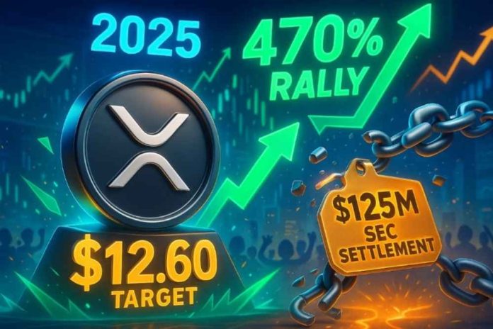 XRP Price Prediction 2025 - 470% Rally After $125M SEC Settlement, Analysts Target $12.60