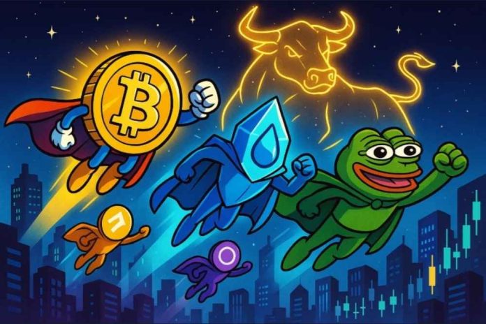 5 Altcoins Leading the Next Bull Market: Bitcoin, SUI, and PEPE Record Billions in Inflows