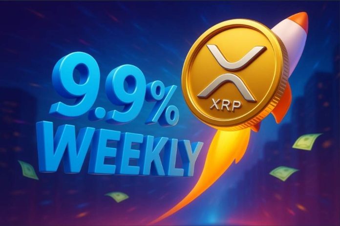 XRP Rockets 9.9% Weekly — MAGACOIN FINANCE and VeChain Tipped as the Best Altcoins to Buy Under $1
