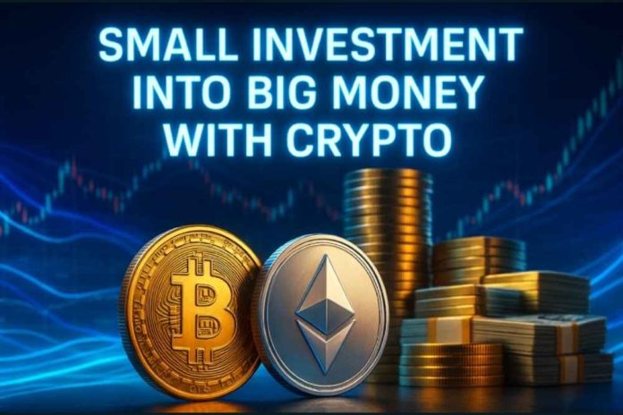 How to Turn a Small Investment Into Big Money With Crypto