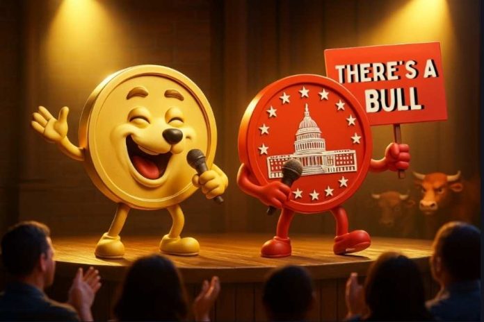 Best Crypto Presale 2025 With Meme Momentum — Dogecoin & MAGACOIN FINANCE Highlighted by Analysts