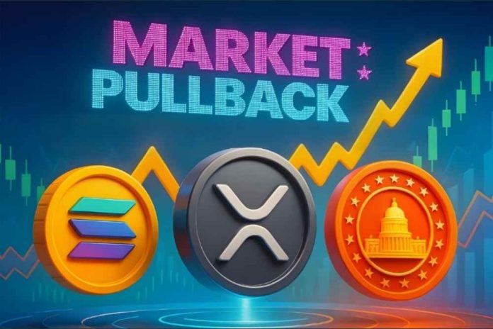 Market Pullback Fuels Presale Demand — Solana, XRP and MAGACOIN FINANCE Dominate Investor Attention
