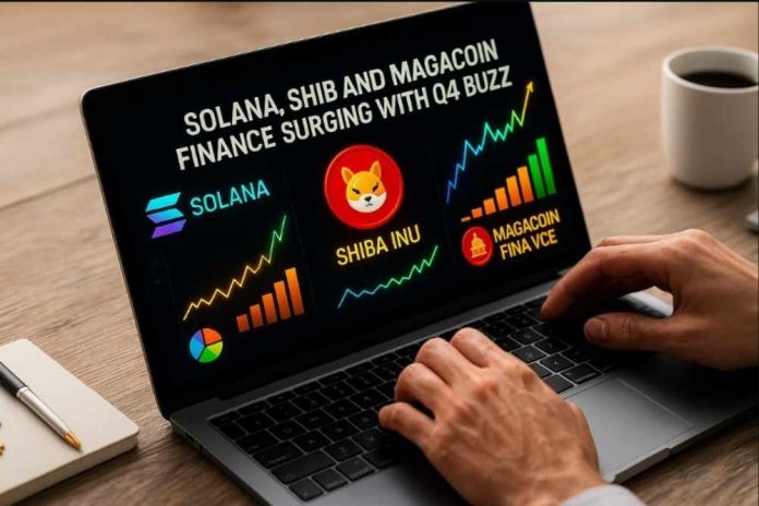 Solana, Shiba Inu and MAGACOIN FINANCE Surging With Q4 Buzz — Analysts Reveal the Best Crypto to Buy for 2025