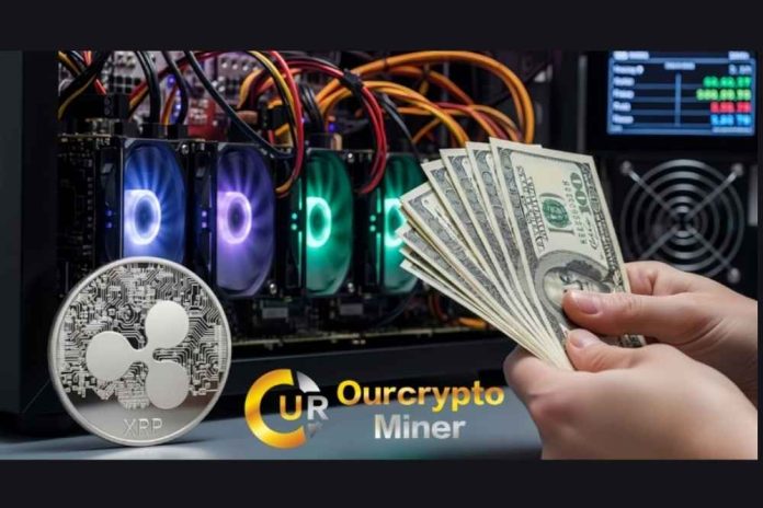 XRP holders use OurCryptoMiner mining contract and receive real-time daily income