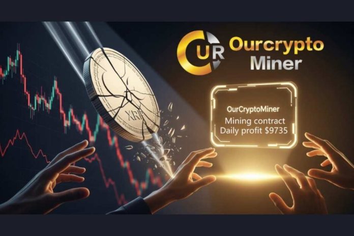 XRP's decline prompted investors to turn to OurCryptoMiner's fixed-income contracts to prepare for the future.