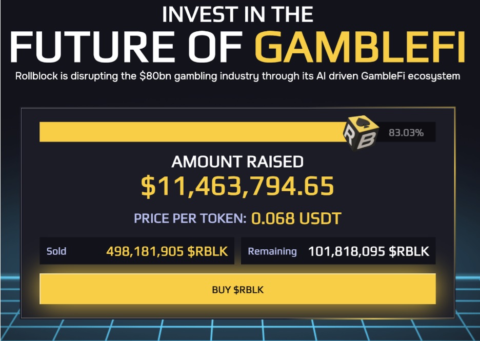 Cardano Hits $1.00 Again But Could Rollblock Be The One To Watch?