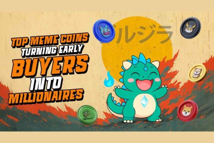 8 Best 100x Meme Coin Picks This Week: BullZilla Presale Dominates the Buzz