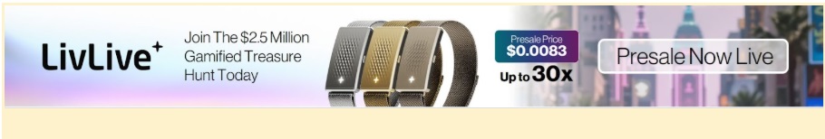 $LIVE Crypto Presale: An AR Crypto with Bonuses and AI-Tech