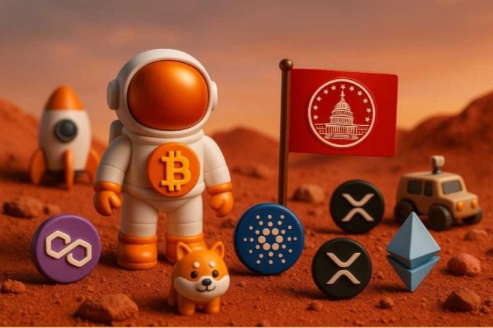Historic First: Bitcoin Lands on Mars, While MAGACOIN FINANCE Attracts $13.5 Million
