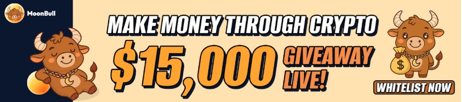 MoonBull Giving Away $15K in Free Crypto - Tipped as the Best New Upcoming Crypto While Pepe and Mog Coin Buzz Grows