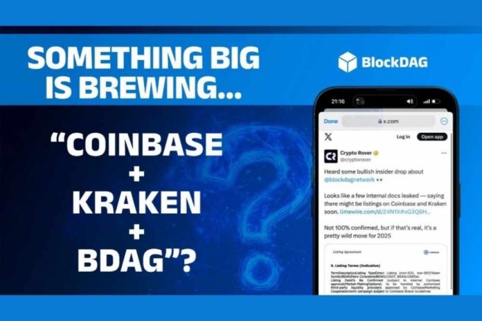 Tron Dips, SHIB Stalls, While BlockDAG Leaked Kraken and Coinbase Listings Make It the Best Crypto