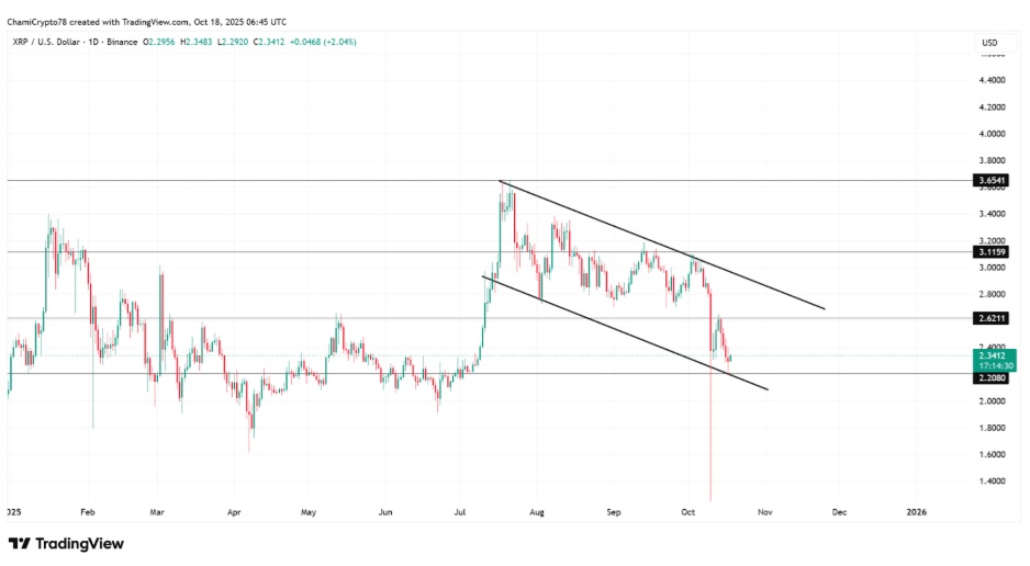 XRP Price Prediction 2025 — Analysts Target $6.80 as Whales Add $480M in 48 Hours