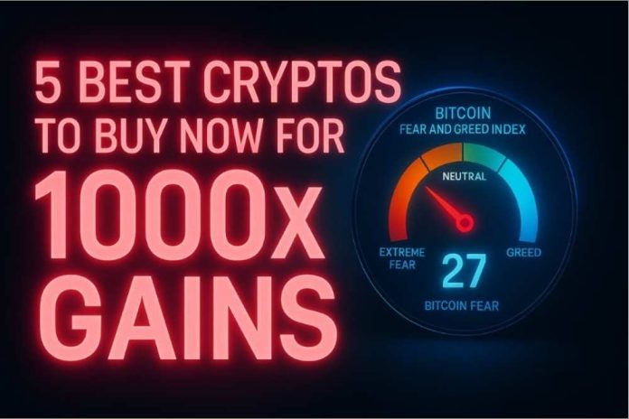 Bitcoin Fear Index at 27 — Analysts Name Ethereum, Cardano and HYPE as Top Rebound Picks