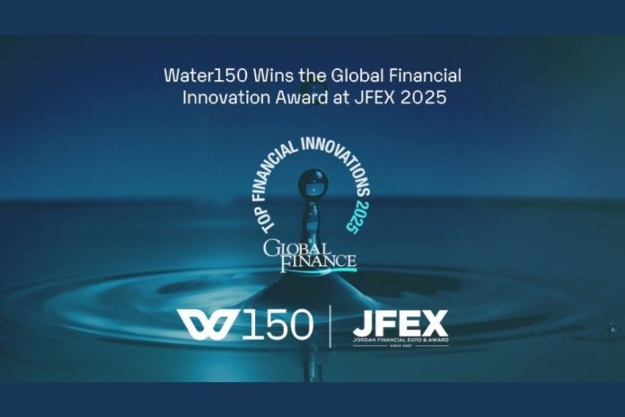 Water150 Wins the Global Financial Innovation Award at JFEX 2025 for Bridging Blockchain Innovation with Institutional Finance and Sustainability
