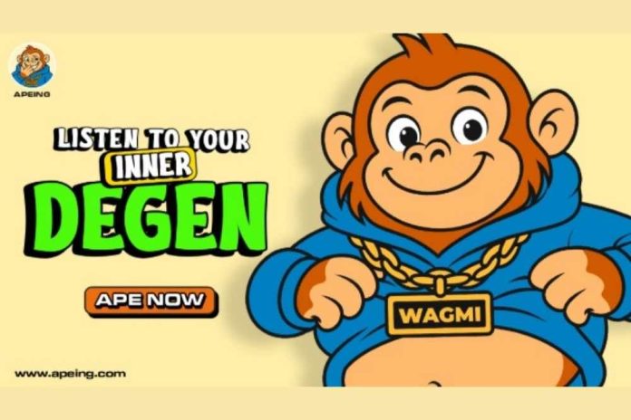 Missed Bitcoin’s Move Yesterday? Apeing’s Best Crypto Whitelist Could Bring You the $0.001 Boost You’ve Been Waiting For