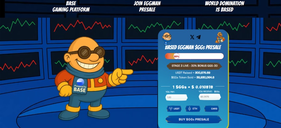 Brett Coin vs Based Eggman Best Crypto Presale: Which Crypto Will Go 1000X in 2025? Brett Crypto Price Prediction