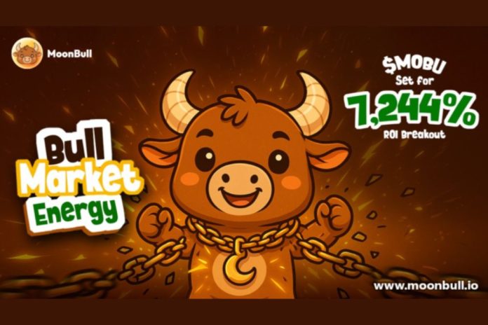 MoonBull ($MOBU) Presale Rockets at $0.00008388 Amid Ethereum ($ETH) and $LINK Buzz - November 2025 Updates