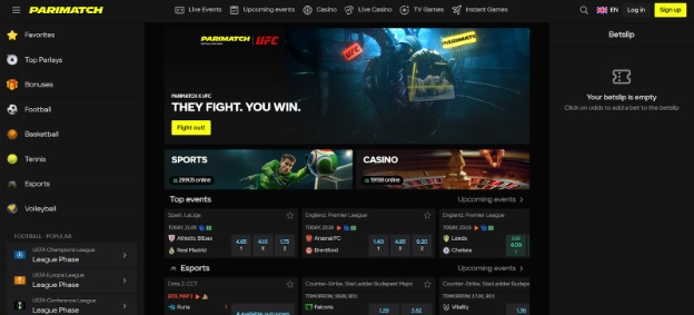 Parimatch best betting site NZ crypto users trust with 29 sports and bet builder features.