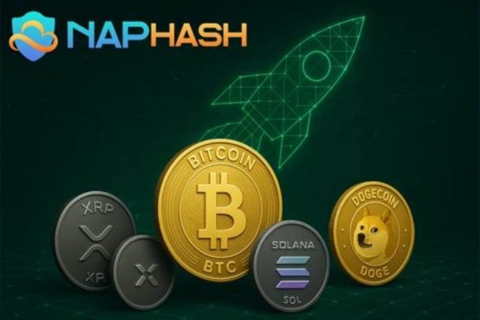 Daily Bitcoin, XRP, ETH, DOGE, and SOL Earnings Made Easy with NAP Hash Cloud Mining