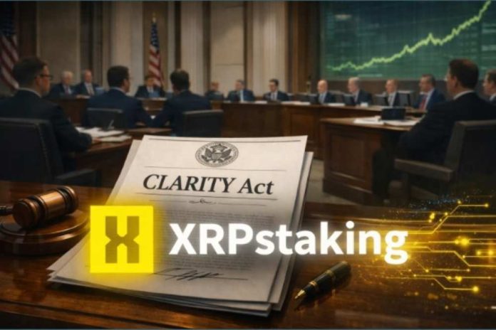 The crypto market is at a crucial juncture: the Clarity Act signals a bull market, and XRPstaking platforms are in the spotlight